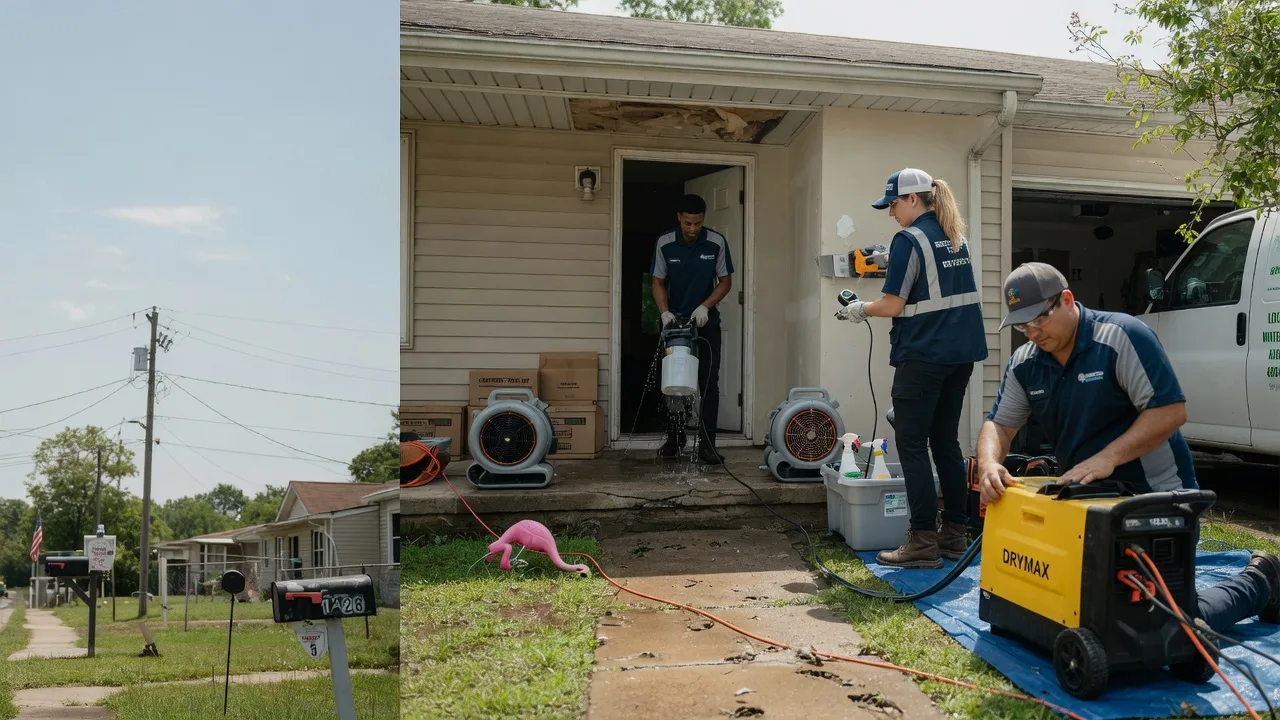Storm Damage Water Removal in Stennis Space Center, MS near me